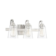 Craftmade - 41903-BNK-CS - Three Light Vanity - Grace - Brushed Polished Nickel