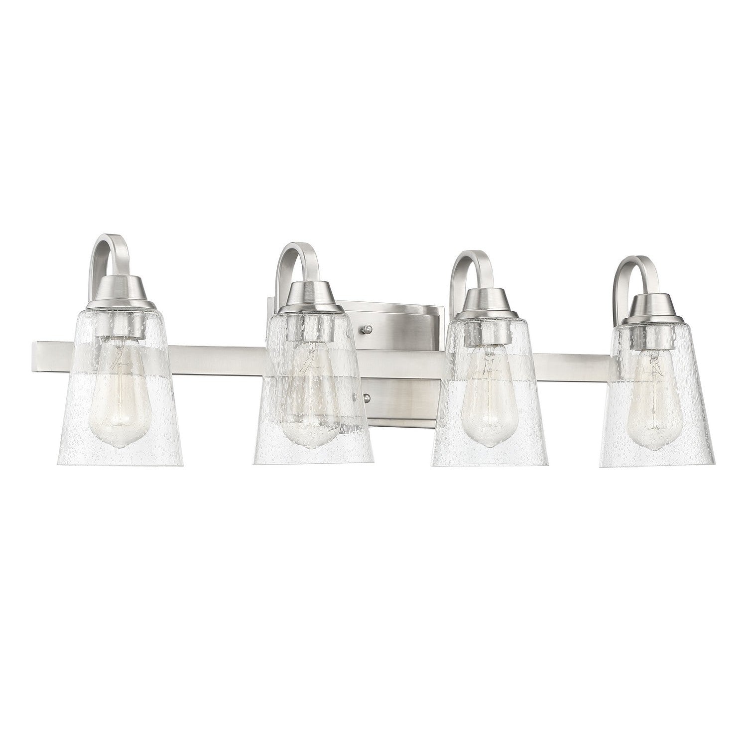 Craftmade - 41904-BNK-CS - Four Light Vanity - Grace - Brushed Polished Nickel