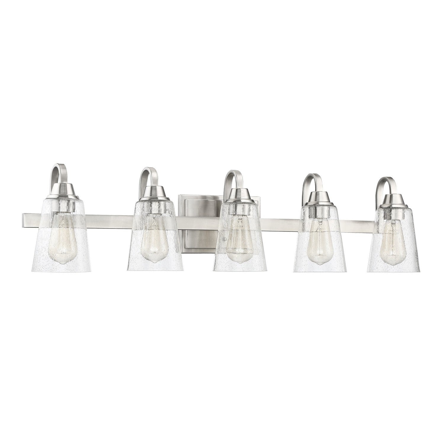 Craftmade - 41905-BNK-CS - Five Light Vanity - Grace - Brushed Polished Nickel