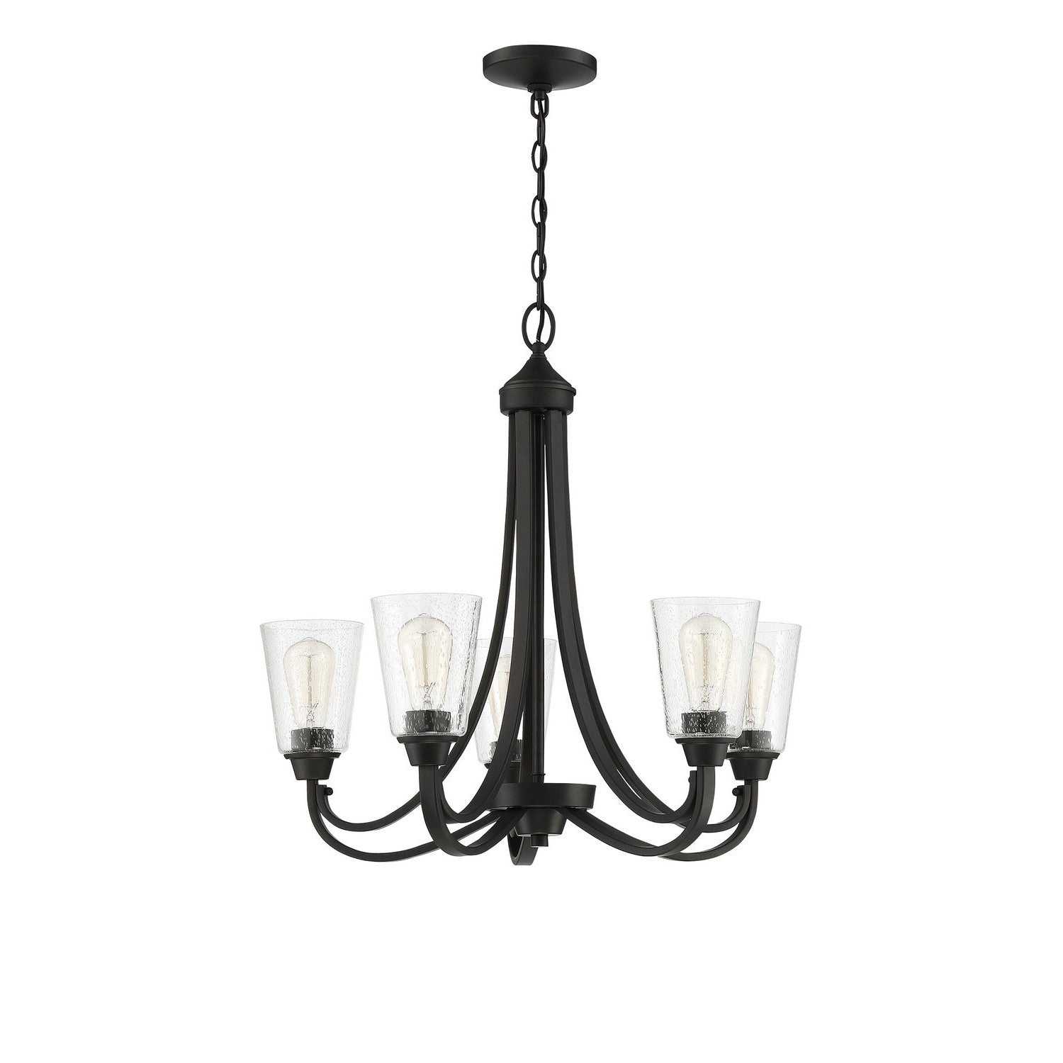 Craftmade - 41925-ESP-CS - Five Light Chandelier - Grace - Espresso