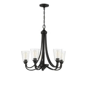 Craftmade - 41925-ESP-CS - Five Light Chandelier - Grace - Espresso