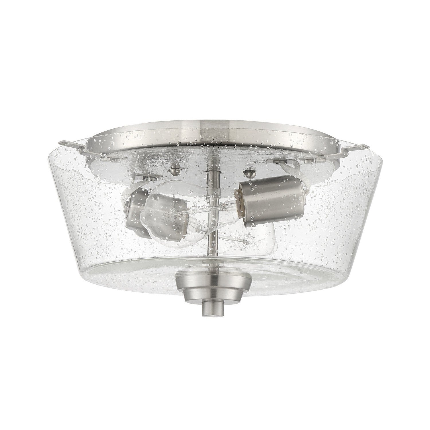 Craftmade - 41982-BNK-CS - Two Light Flushmount - Grace - Brushed Polished Nickel