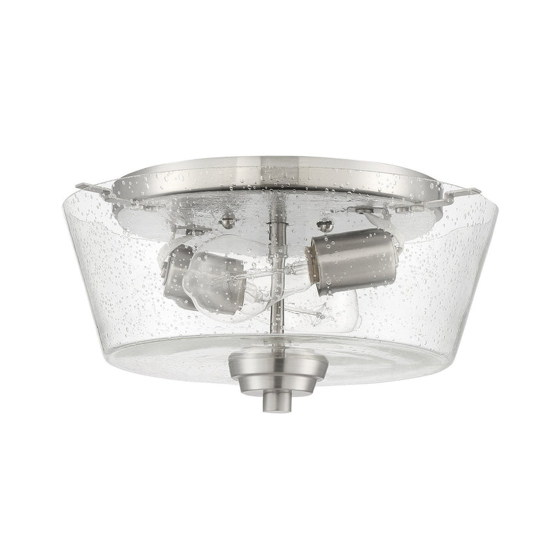 Craftmade - 41982-BNK-CS - Two Light Flushmount - Grace - Brushed Polished Nickel