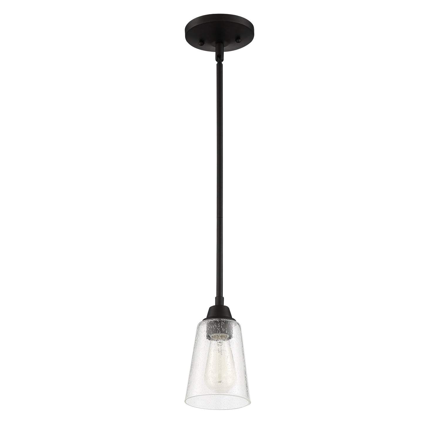 Craftmade - 41991-ESP-CS - One Light Mini Pendant - Grace - Espresso