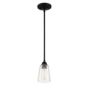 Craftmade - 41991-ESP-CS - One Light Mini Pendant - Grace - Espresso