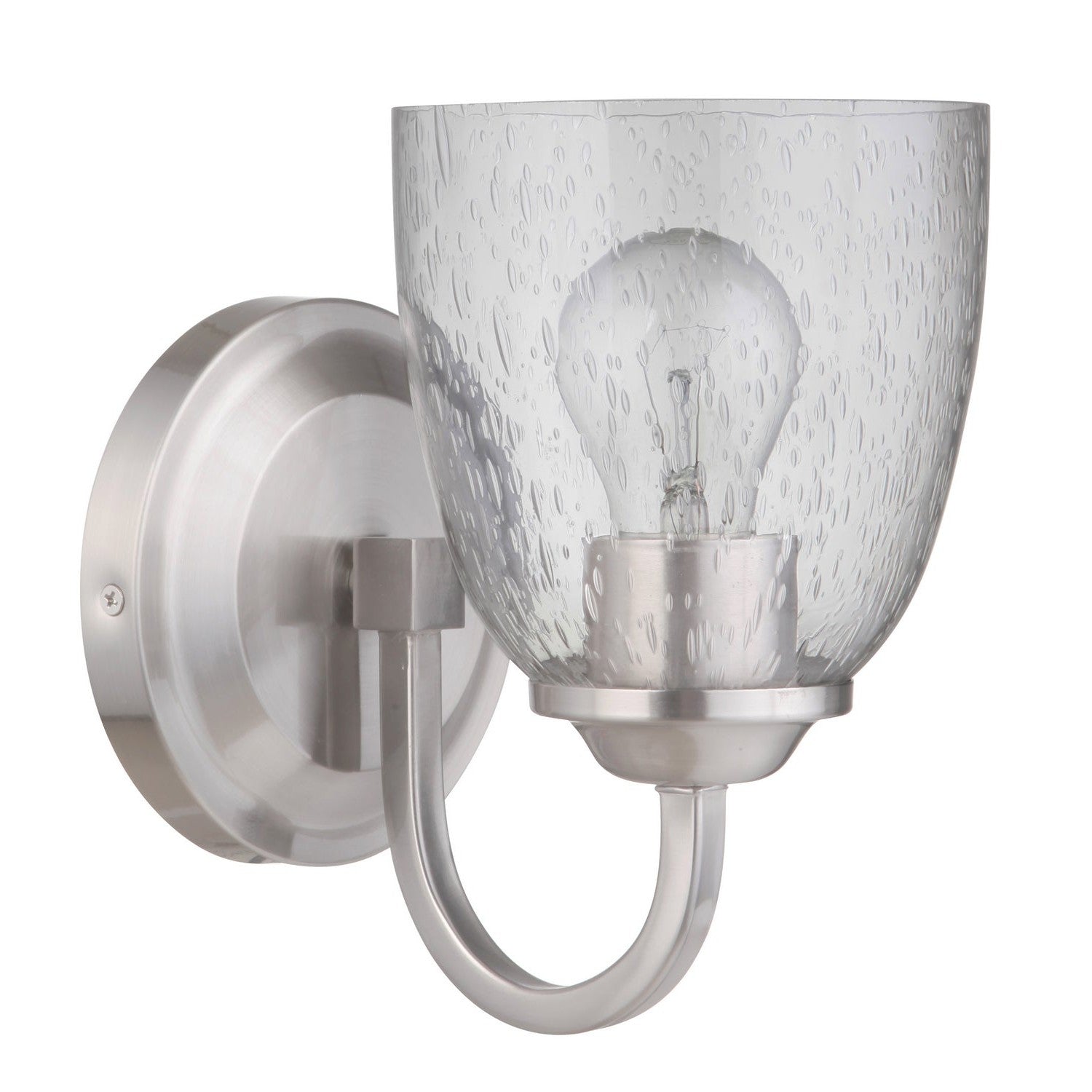 Craftmade - 49901-BNK - One Light Wall Sconce - Serene - Brushed Polished Nickel