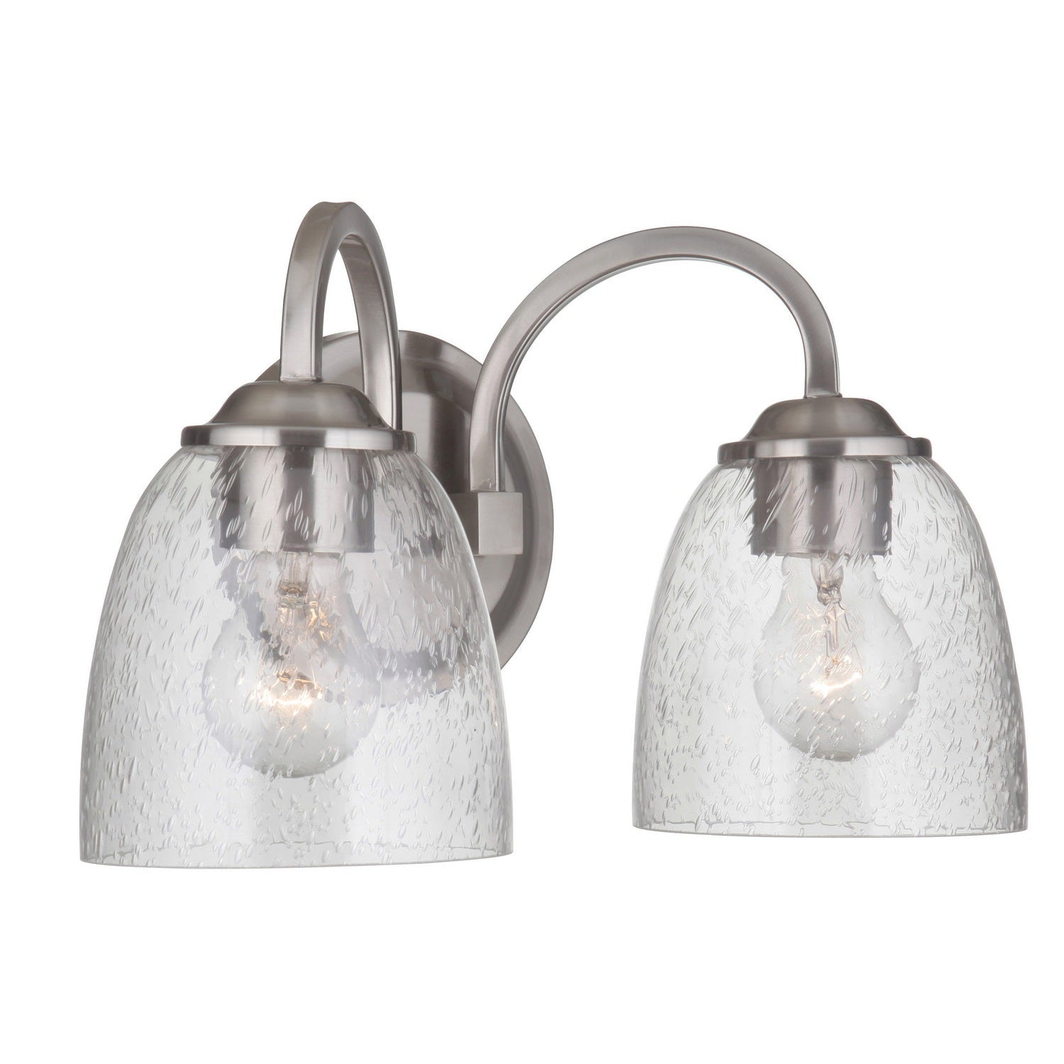 Craftmade - 49902-BNK - Two Light Vanity - Serene - Brushed Polished Nickel