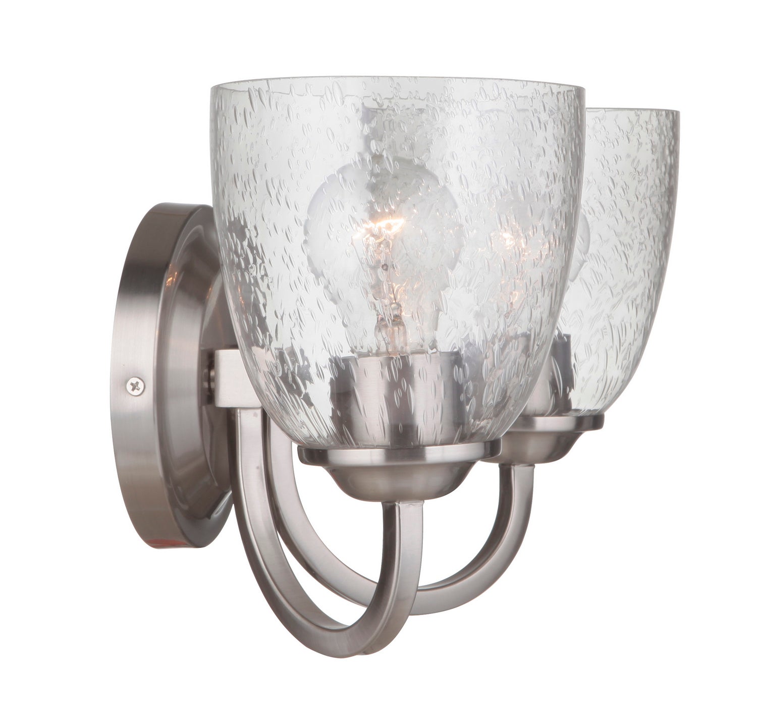 Craftmade - 49902-BNK - Two Light Vanity - Serene - Brushed Polished Nickel