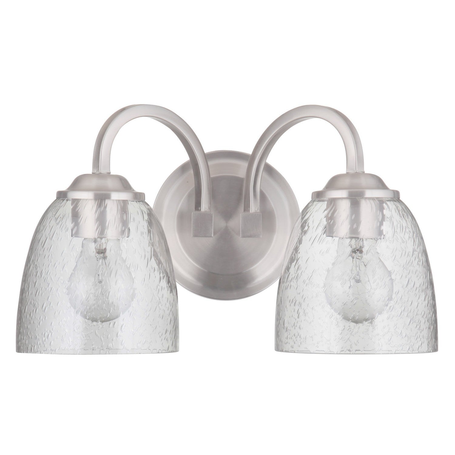 Craftmade - 49902-BNK - Two Light Vanity - Serene - Brushed Polished Nickel