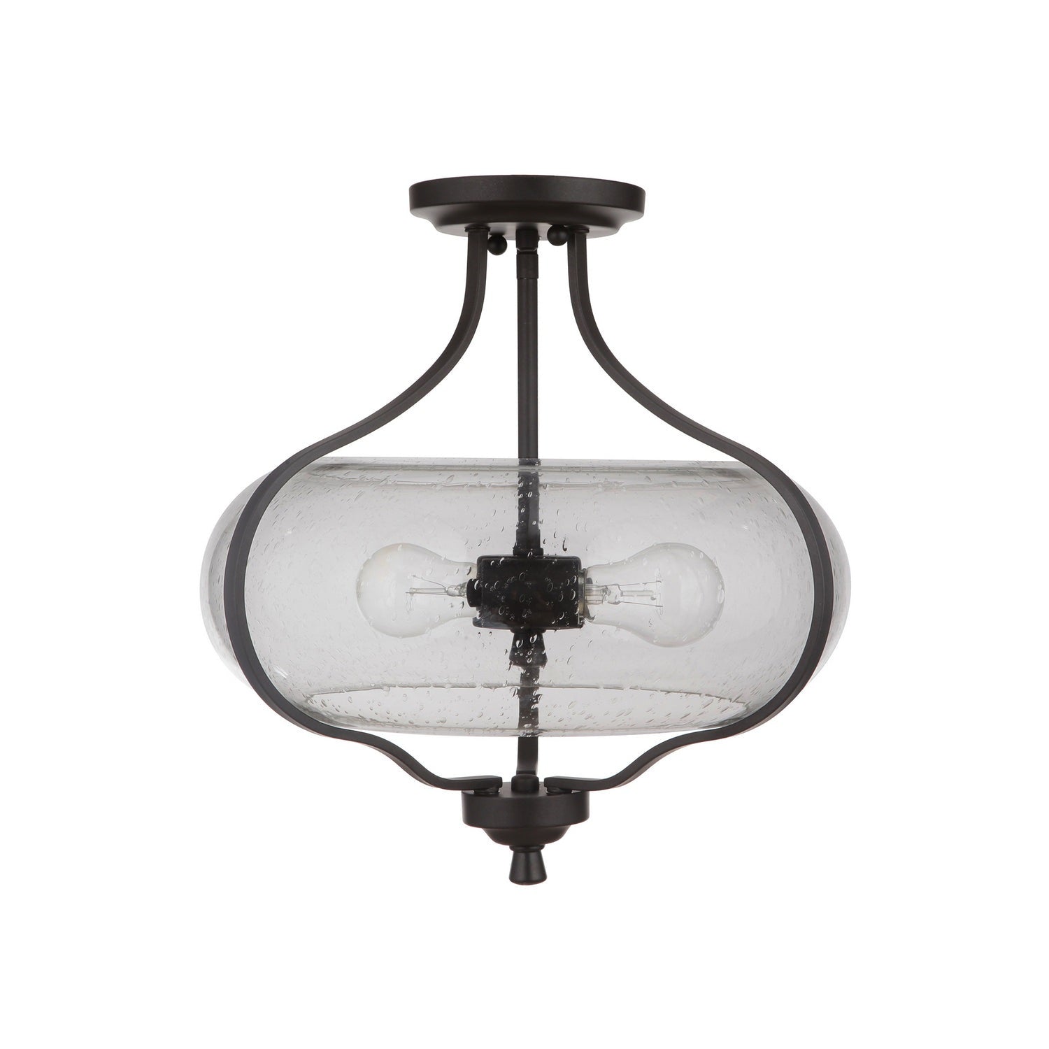 Craftmade - 49952-ESP - Two Light Semi Flush Mount - Serene - Espresso