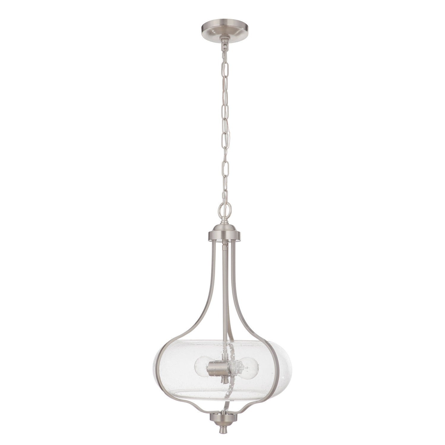 Craftmade - 49992-BNK - Two Light Pendant - Serene - Brushed Polished Nickel