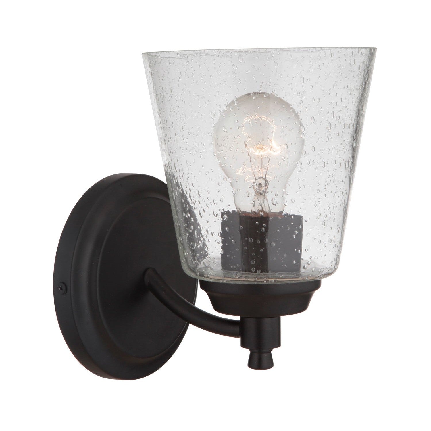 Craftmade - 50201-FB - One Light Wall Sconce - Tyler - Flat Black