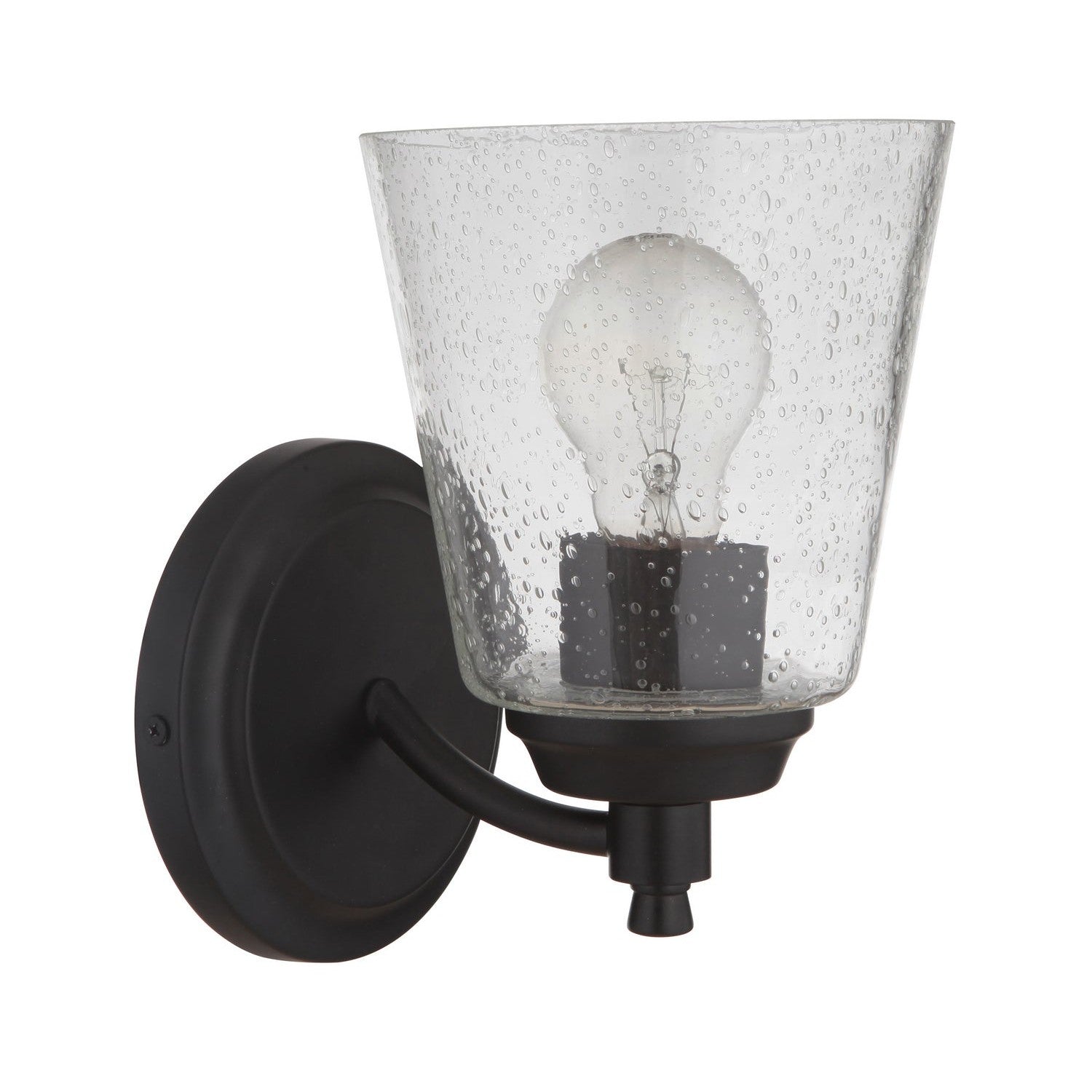 Craftmade - 50201-FB - One Light Wall Sconce - Tyler - Flat Black