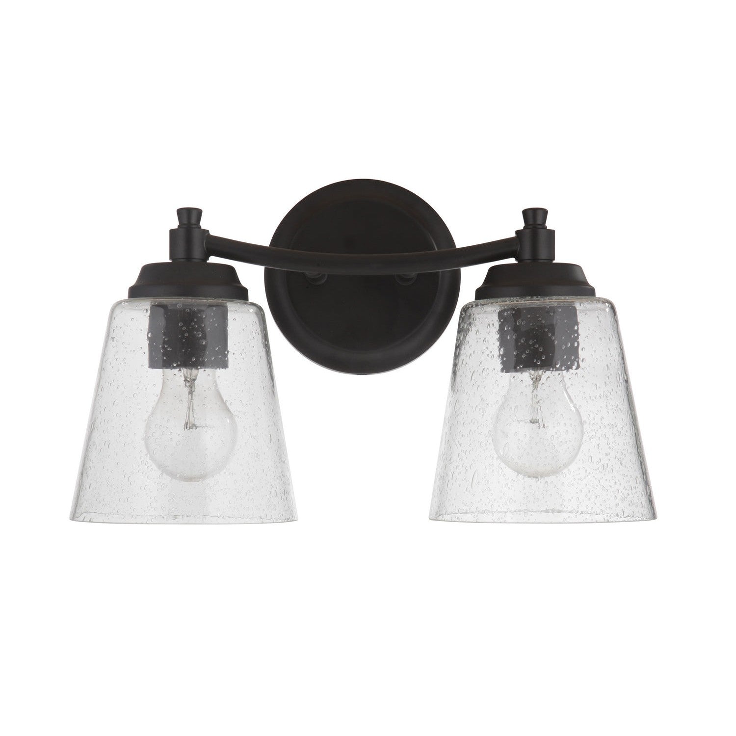 Craftmade - 50202-FB - Two Light Vanity - Tyler - Flat Black