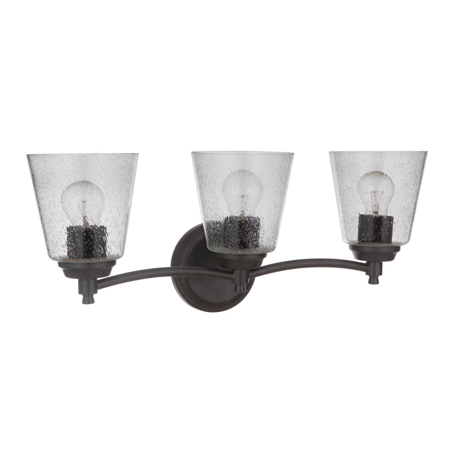 Craftmade - 50203-FB - Three Light Vanity - Tyler - Flat Black