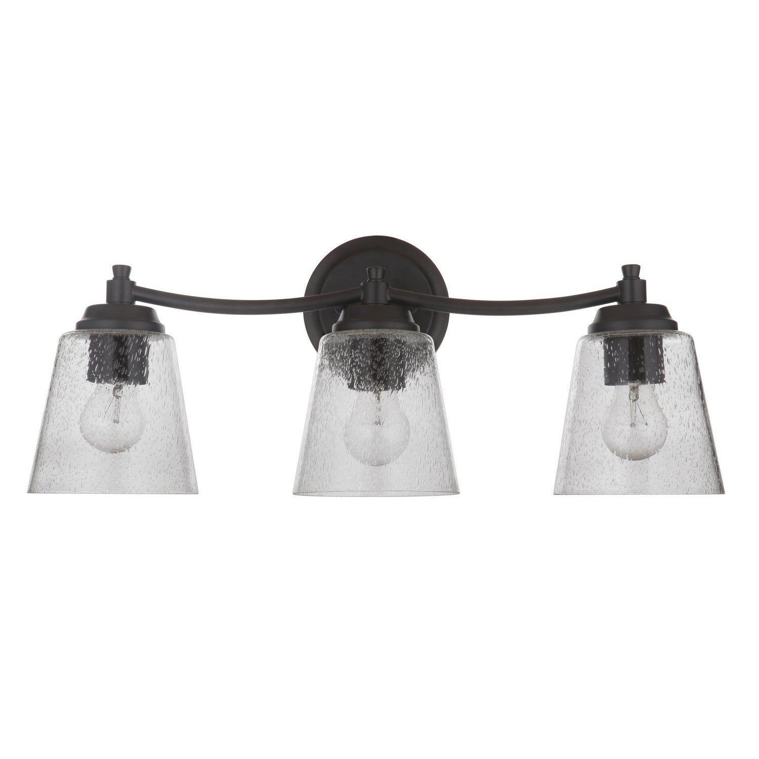 Craftmade - 50203-FB - Three Light Vanity - Tyler - Flat Black
