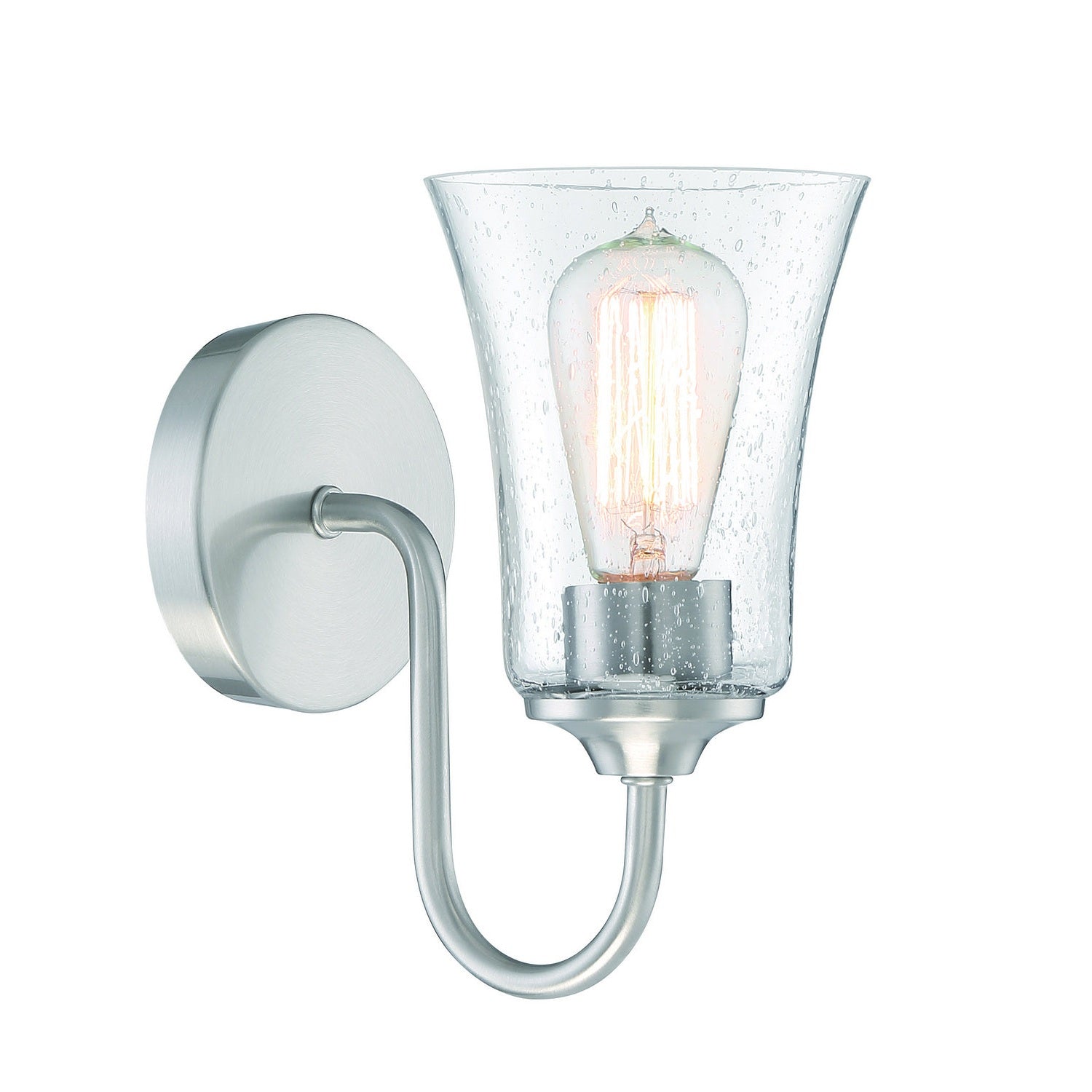 Craftmade - 50401-BNK - One Light Wall Sconce - Gwyneth - Brushed Polished Nickel