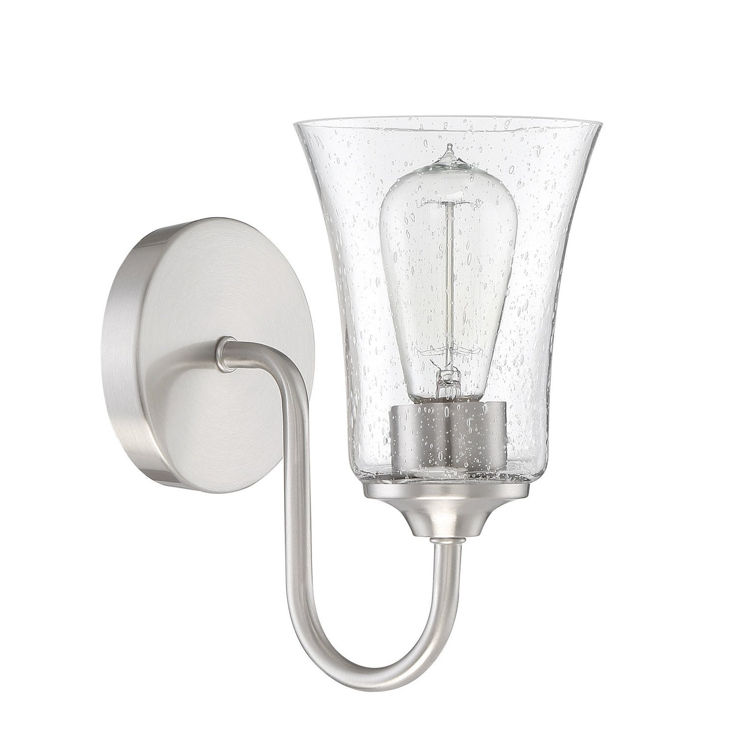 Craftmade - 50401-BNK - One Light Wall Sconce - Gwyneth - Brushed Polished Nickel