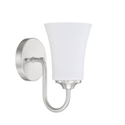 Craftmade - 50401-BNK-WG - One Light Wall Sconce - Gwyneth - Brushed Polished Nickel
