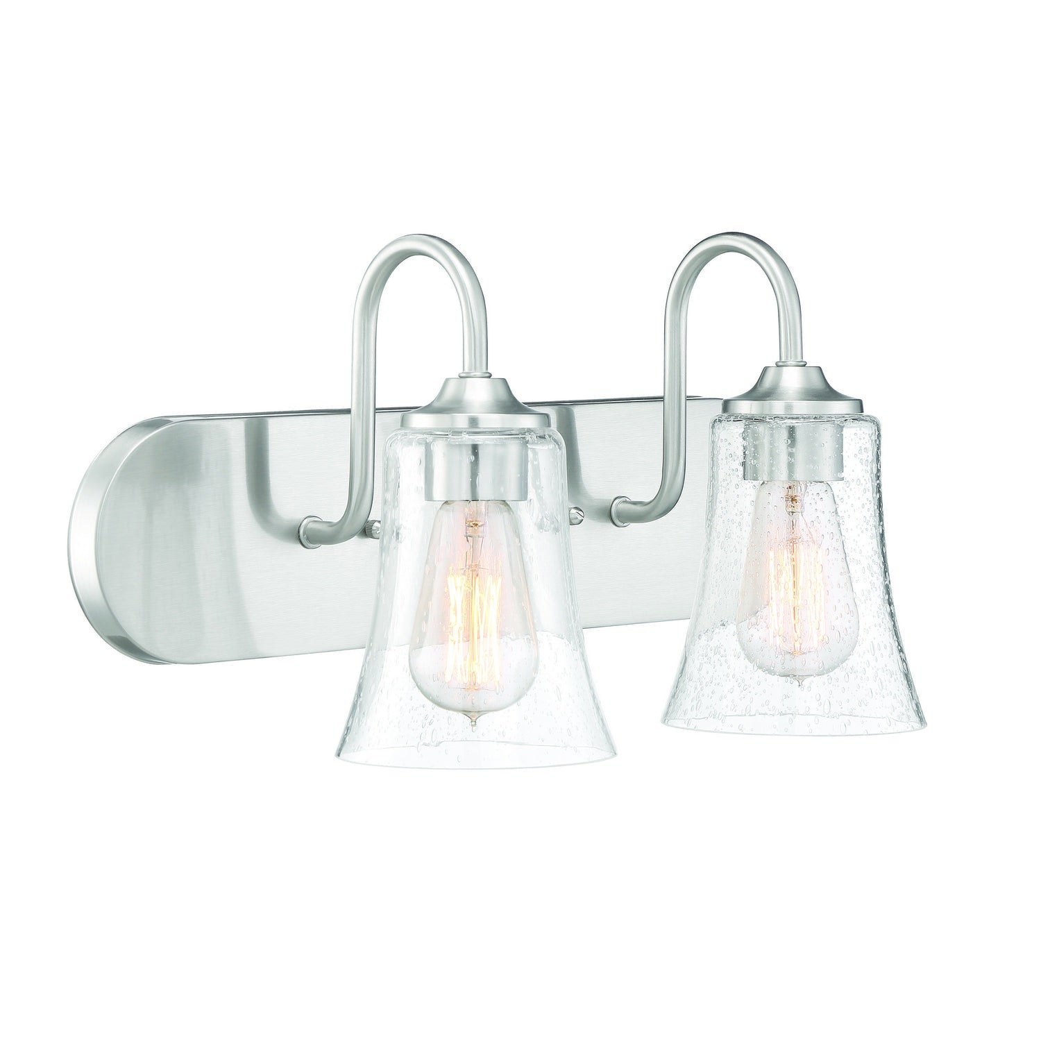 Craftmade - 50402-BNK - Two Light Vanity - Gwyneth - Brushed Polished Nickel