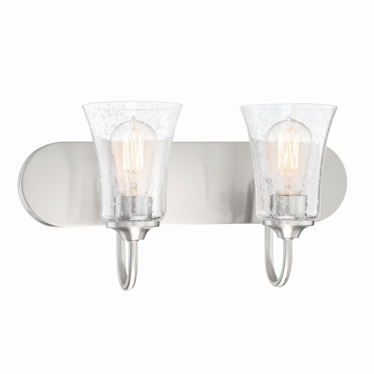 Craftmade - 50402-BNK - Two Light Vanity - Gwyneth - Brushed Polished Nickel