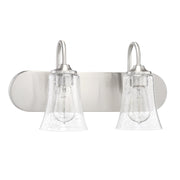 Craftmade - 50402-BNK - Two Light Vanity - Gwyneth - Brushed Polished Nickel