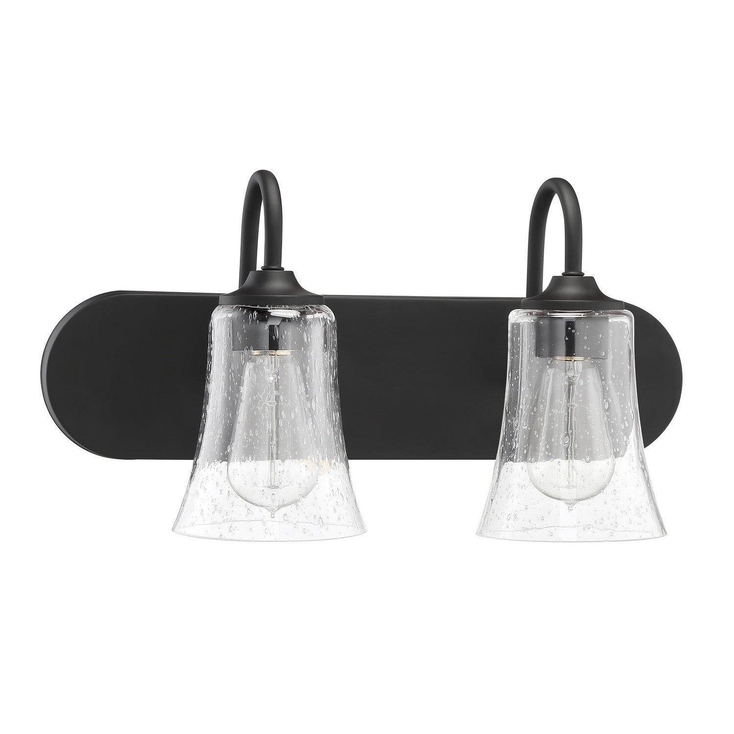 Craftmade - 50402-FB - Two Light Vanity - Gwyneth - Flat Black
