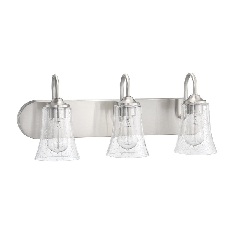 Craftmade - 50403-BNK - Three Light Vanity - Gwyneth - Brushed Polished Nickel