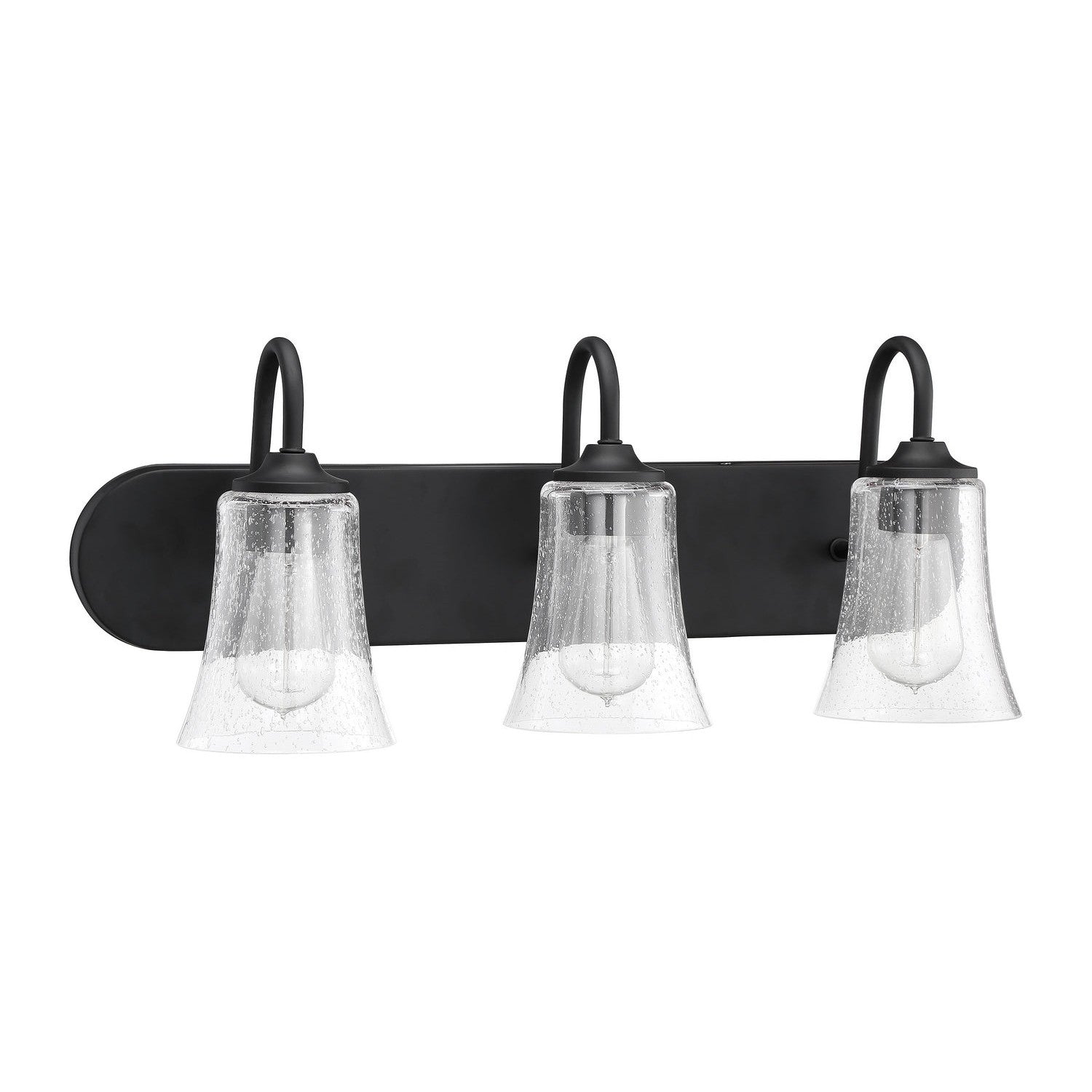 Craftmade - 50403-FB - Three Light Vanity - Gwyneth - Flat Black