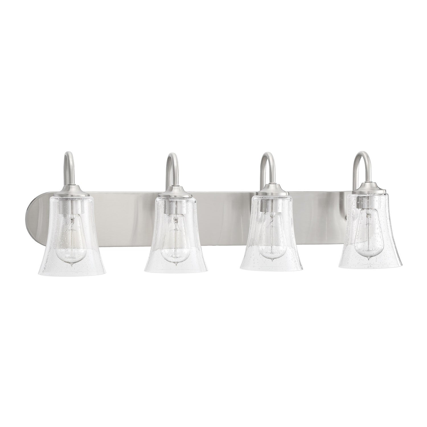 Craftmade - 50404-BNK - Four Light Vanity - Gwyneth - Brushed Polished Nickel