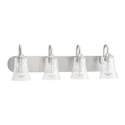 Craftmade - 50404-BNK - Four Light Vanity - Gwyneth - Brushed Polished Nickel