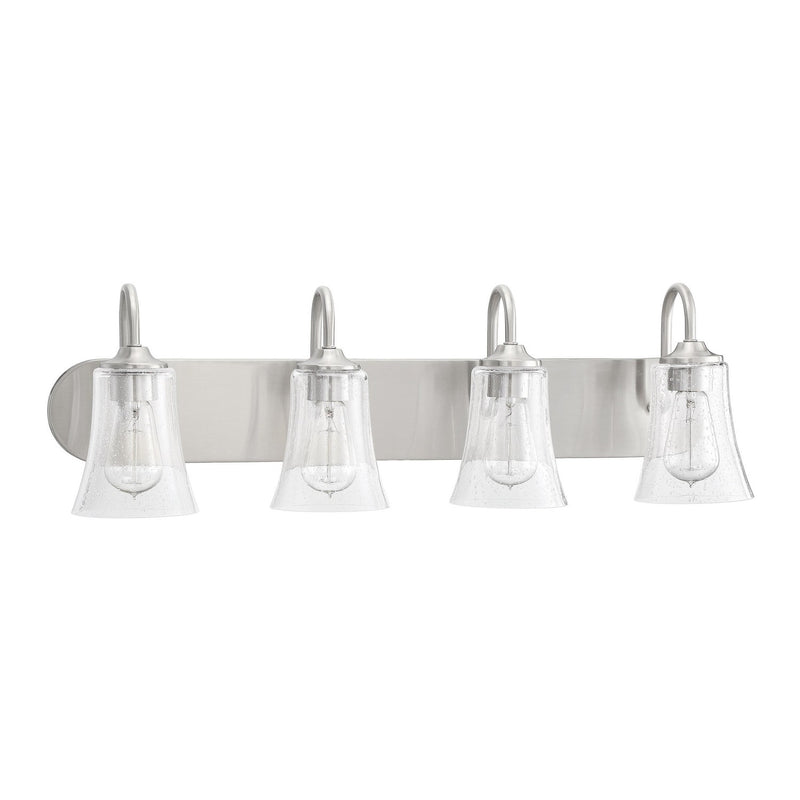 Craftmade - 50404-BNK - Four Light Vanity - Gwyneth - Brushed Polished Nickel