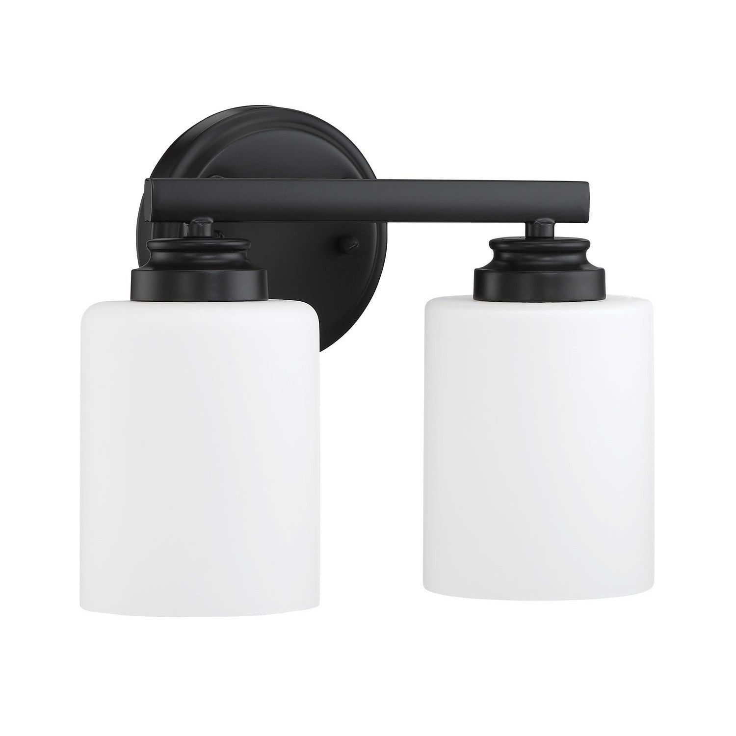 Craftmade - 50502-FB-WG - Two Light Vanity - Bolden - Flat Black
