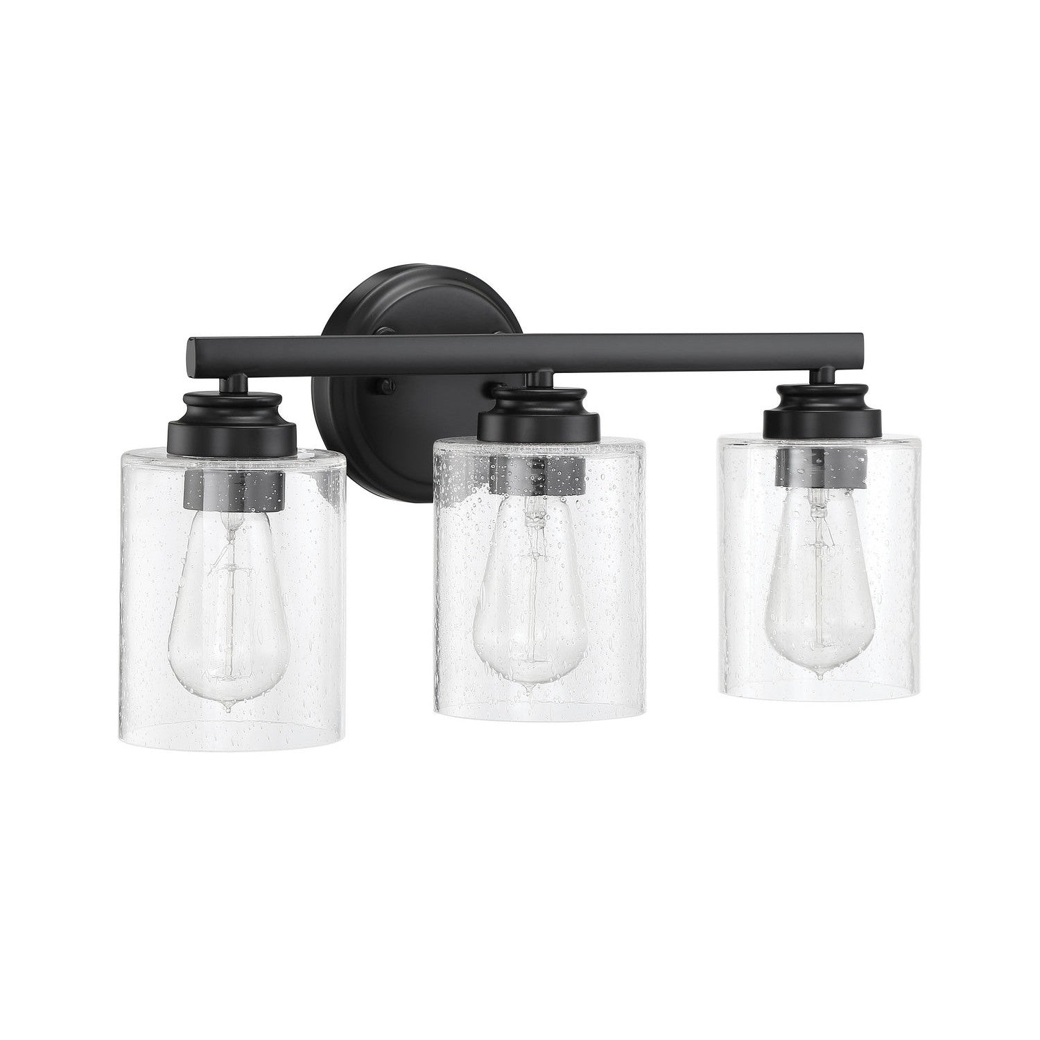 Craftmade - 50503-FB - Three Light Vanity - Bolden - Flat Black