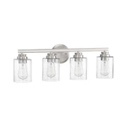 Craftmade - 50504-BNK - Four Light Vanity - Bolden - Brushed Polished Nickel