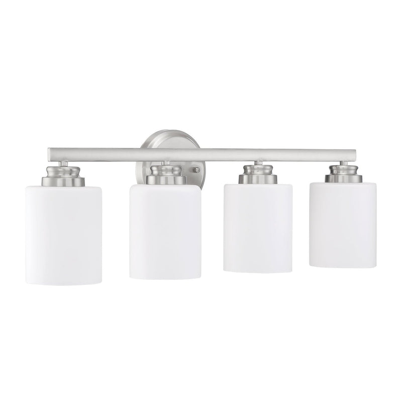 Craftmade - 50504-BNK-WG - Four Light Vanity - Bolden - Brushed Polished Nickel