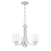 Craftmade - 50523-BNK - Three Light Chandelier - Bolden - Brushed Polished Nickel