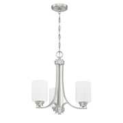 Craftmade - 50523-BNK-WG - Three Light Chandelier - Bolden - Brushed Polished Nickel