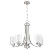 Craftmade - 50525-BNK - Five Light Chandelier - Bolden - Brushed Polished Nickel