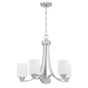 Craftmade - 50525-BNK-WG - Five Light Chandelier - Bolden - Brushed Polished Nickel