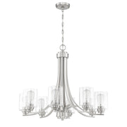 Craftmade - 50528-BNK - Eight Light Chandelier - Bolden - Brushed Polished Nickel