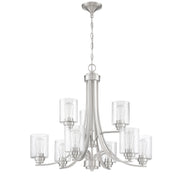 Craftmade - 50529-BNK - Nine Light Chandelier - Bolden - Brushed Polished Nickel