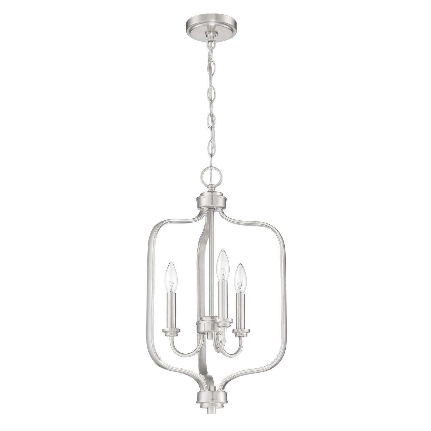 Craftmade - 50533-BNK - Three Light Foyer Pendant - Bolden - Brushed Polished Nickel