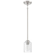Craftmade - 50591-BNK - One Light Mini Pendant - Bolden - Brushed Polished Nickel