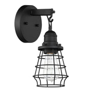 Craftmade - 50601-FB - One Light Wall Sconce - Thatcher - Flat Black