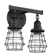 Craftmade - 50602-FB - Two Light Vanity - Thatcher - Flat Black