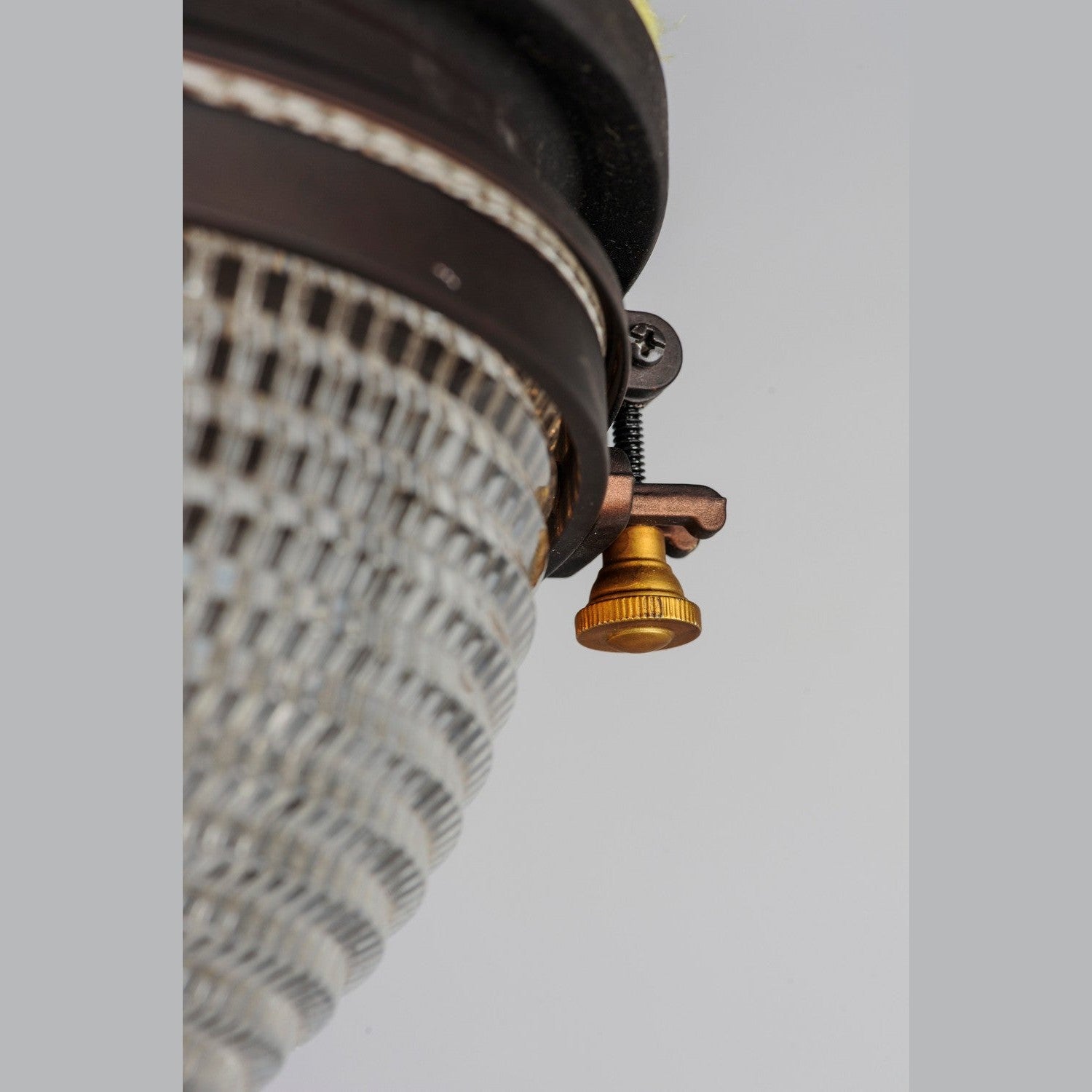 Maxim - 10180OIAB - One Light Outdoor Ceiling Mount - Portside - Oil Rubbed Bronze / Antique Brass