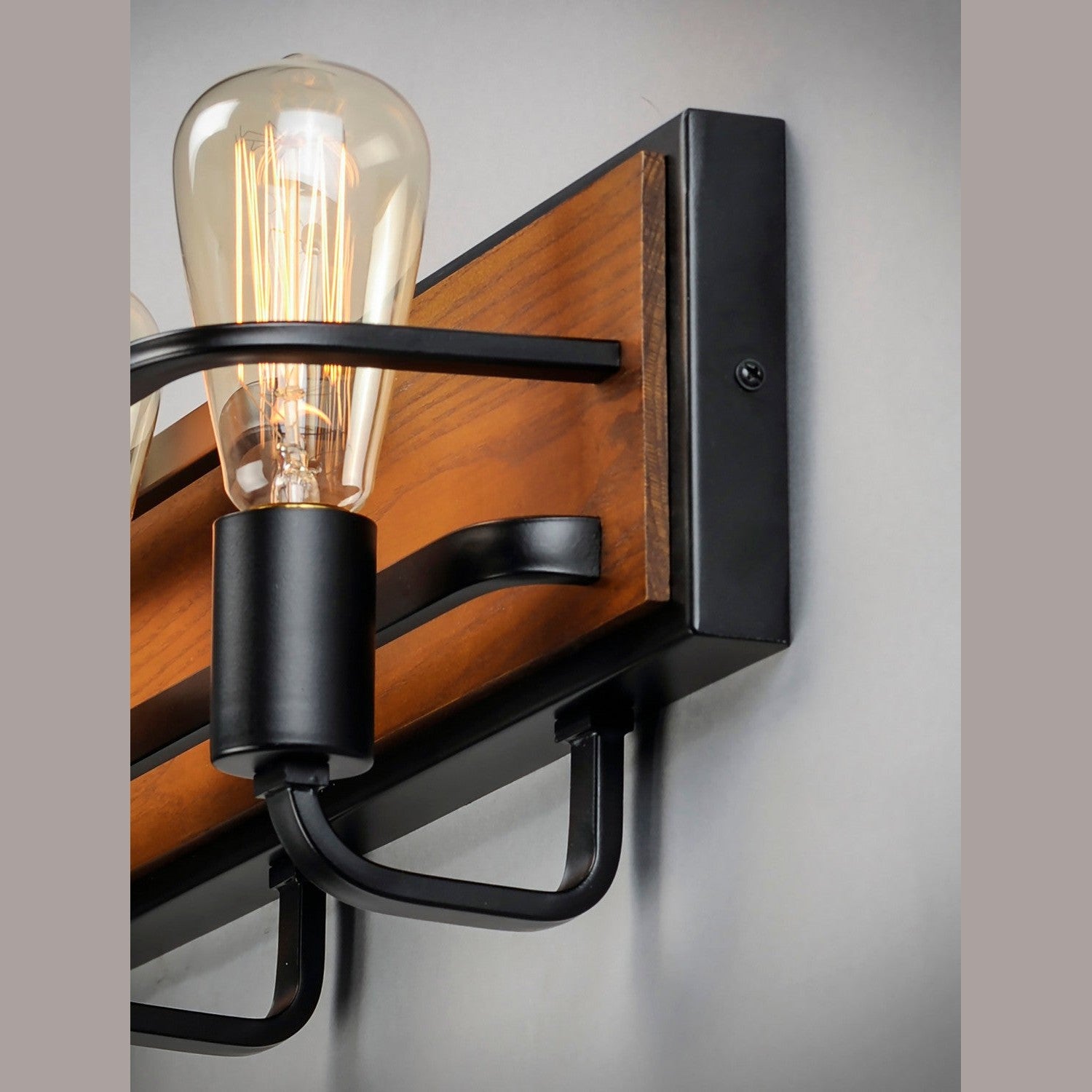 Maxim - 10302BKASB - Two Light Bath Vanity - Black Forest - Black / Ashbury
