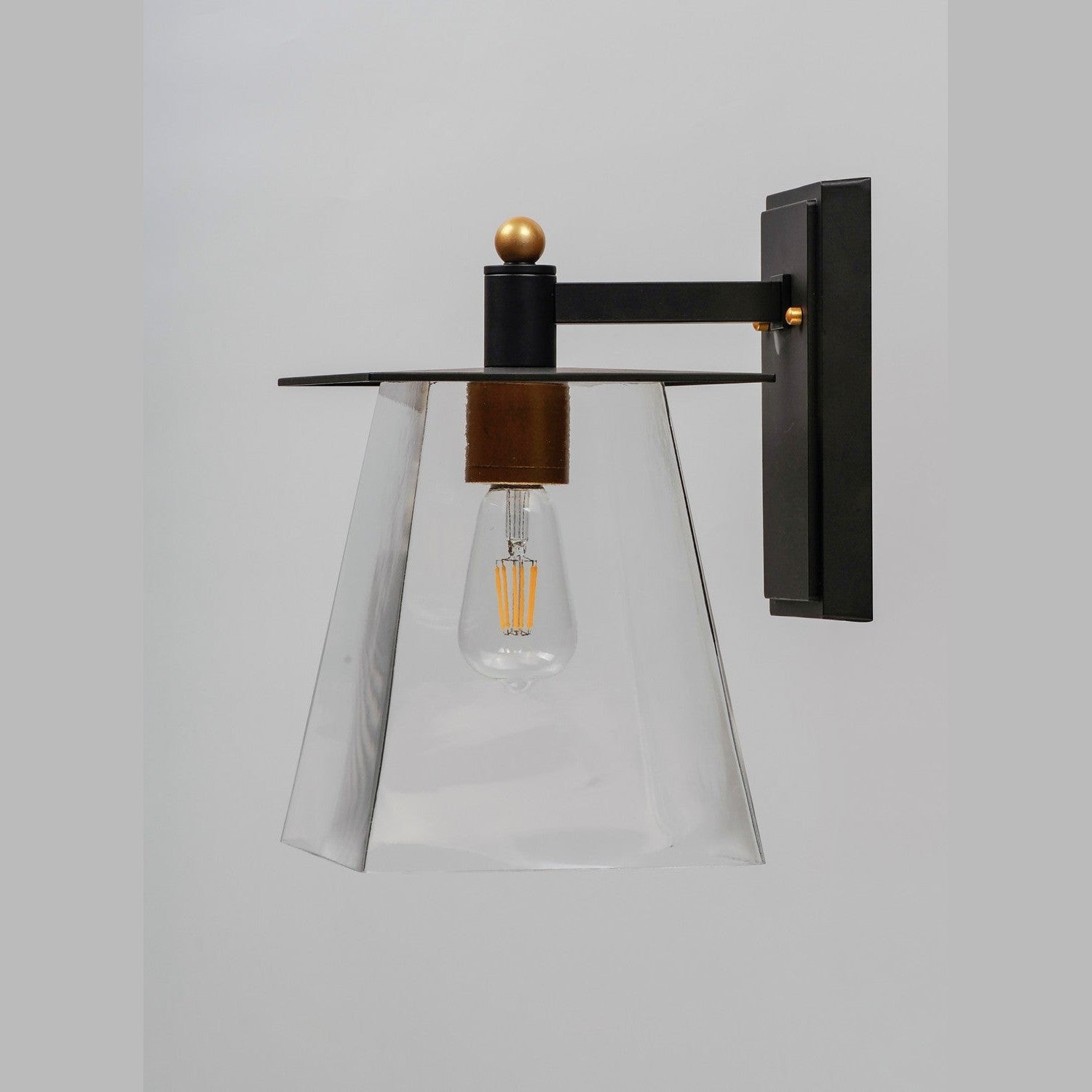 Maxim - 10313CLBZGLD - LED Outdoor Wall Sconce - Chalet - Bronze / Gold