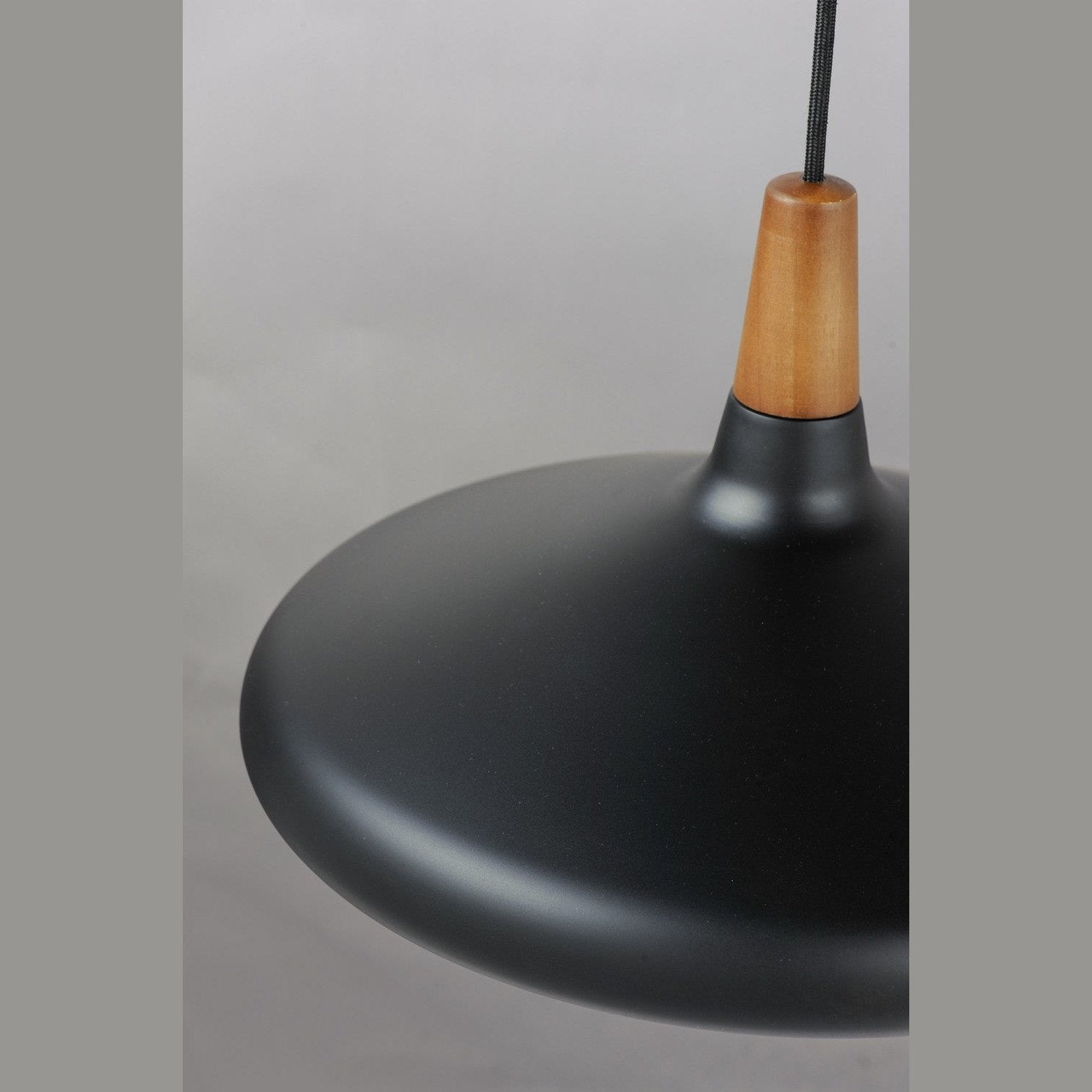 Maxim - 11354WNBK - One Light Pendant - Nordic - Walnut / Black